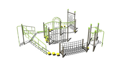 Velocity Obstacle Course - PS5-71363 Active Outdoor Playground  Active Playground Playgrounds Etc