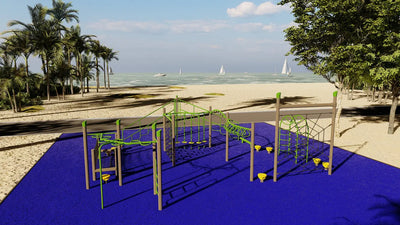 Velocity Obstacle Course - PS5-71363 Active Outdoor Playground  Active Playground Playgrounds Etc