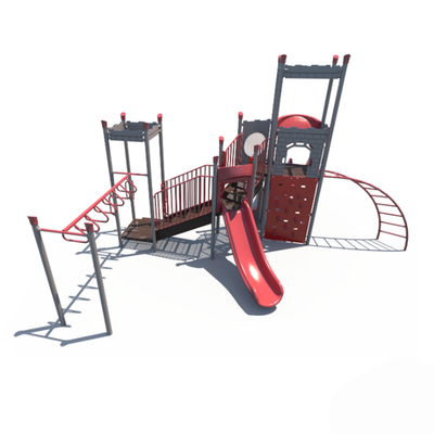 Royal Fortress Castle Themed Economy Outdoor Playground for Big Kids - FX3-CAS512-001  Big Kids Playground Playgrounds Etc