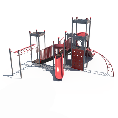Royal Fortress Castle Themed Economy Outdoor Playground for Big Kids - FX3-CAS512-001  Big Kids Playground Playgrounds Etc