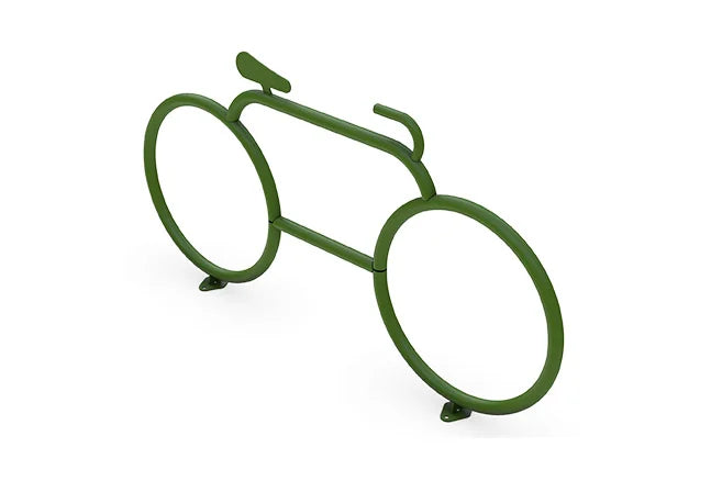 Cyclist Bike Rack  Bike Rack Playgrounds Etc