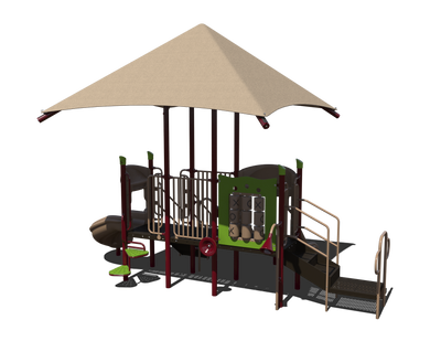 Sprout Canyon Quick Ship Outdoor Playground - PS3-70693  Outdoor Playgrounds Playgrounds Etc