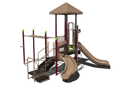 Canyon Crest Quick Ship Outdoor Playground - PS3-32207  Outdoor Playgrounds Playgrounds Etc