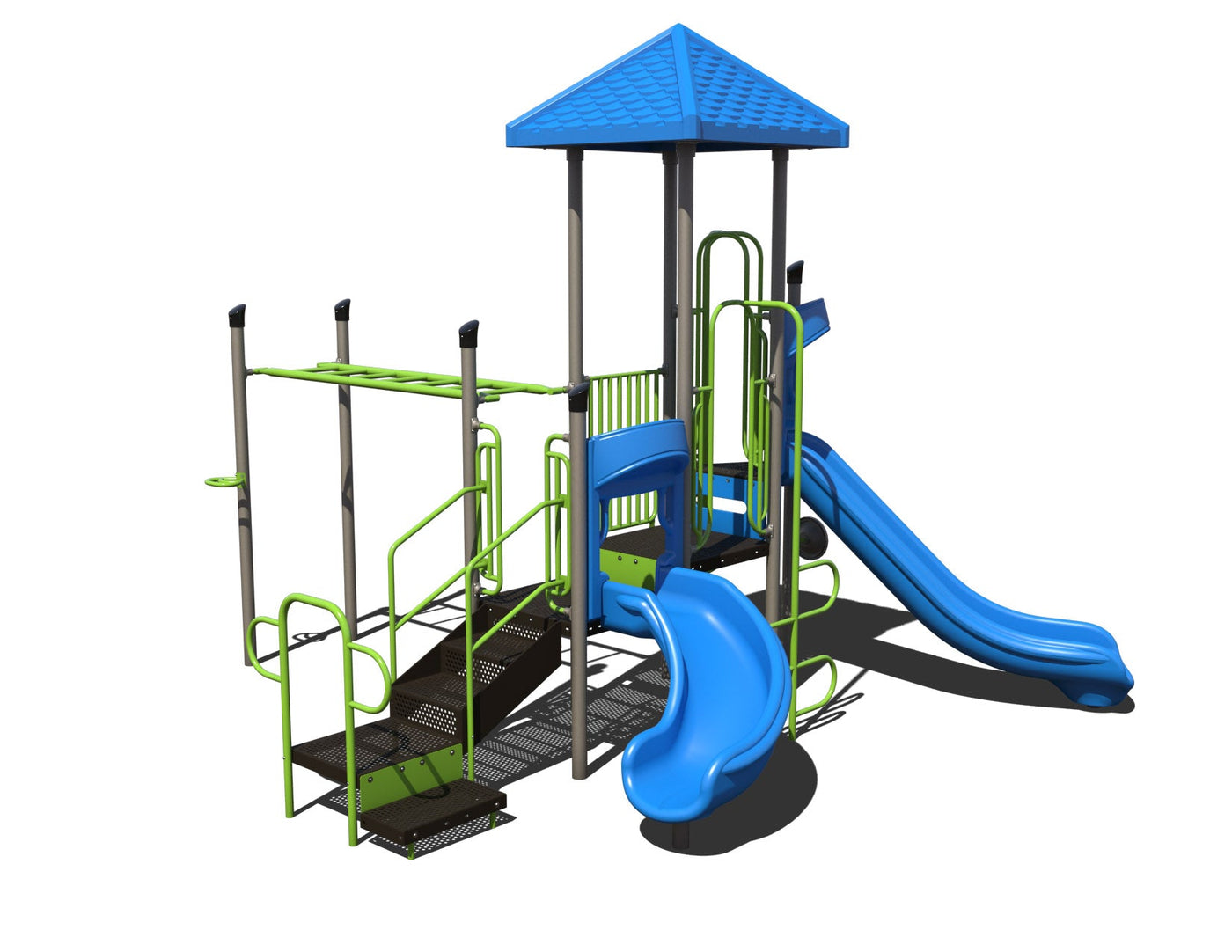 SkySprinter Quick Ship Outdoor Playground - PS3-32207  Outdoor Playgrounds Playgrounds Etc
