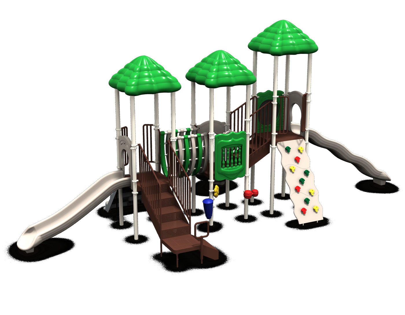 Rainbow Lake Quick Ship Outdoor Playground