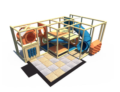 Turbo Tower Indoor Playground - IP23136 Indoor Commercial Playground  Indoor Playgrounds Playgrounds Etc