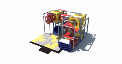 Turbo Trek Indoor Playground - IP23119 Indoor Commercial Playground  Indoor Playgrounds Playgrounds Etc