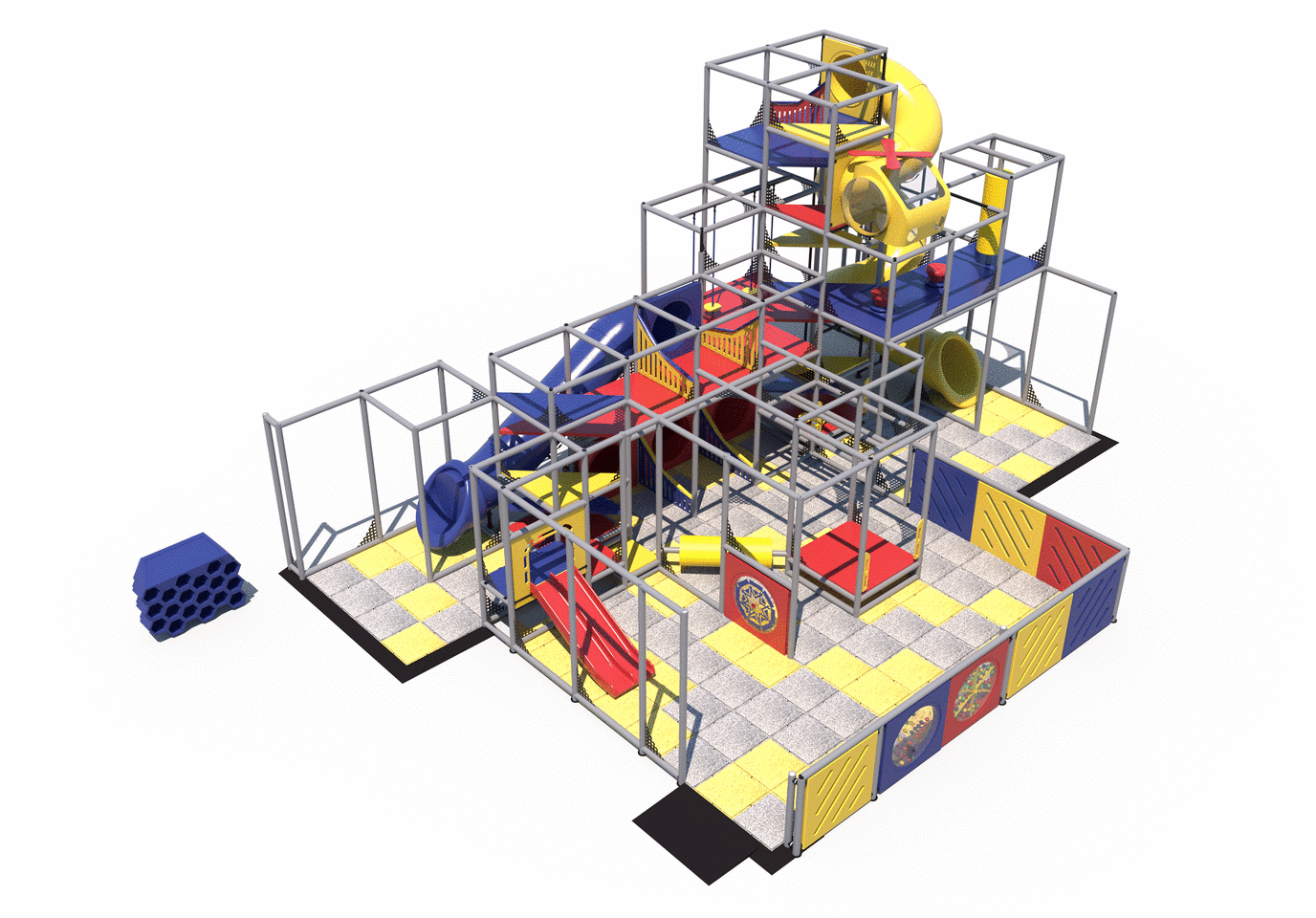 Adventure Dome Indoor Playground - IP23125 Indoor Commercial Playground  Indoor Playgrounds Playgrounds Etc