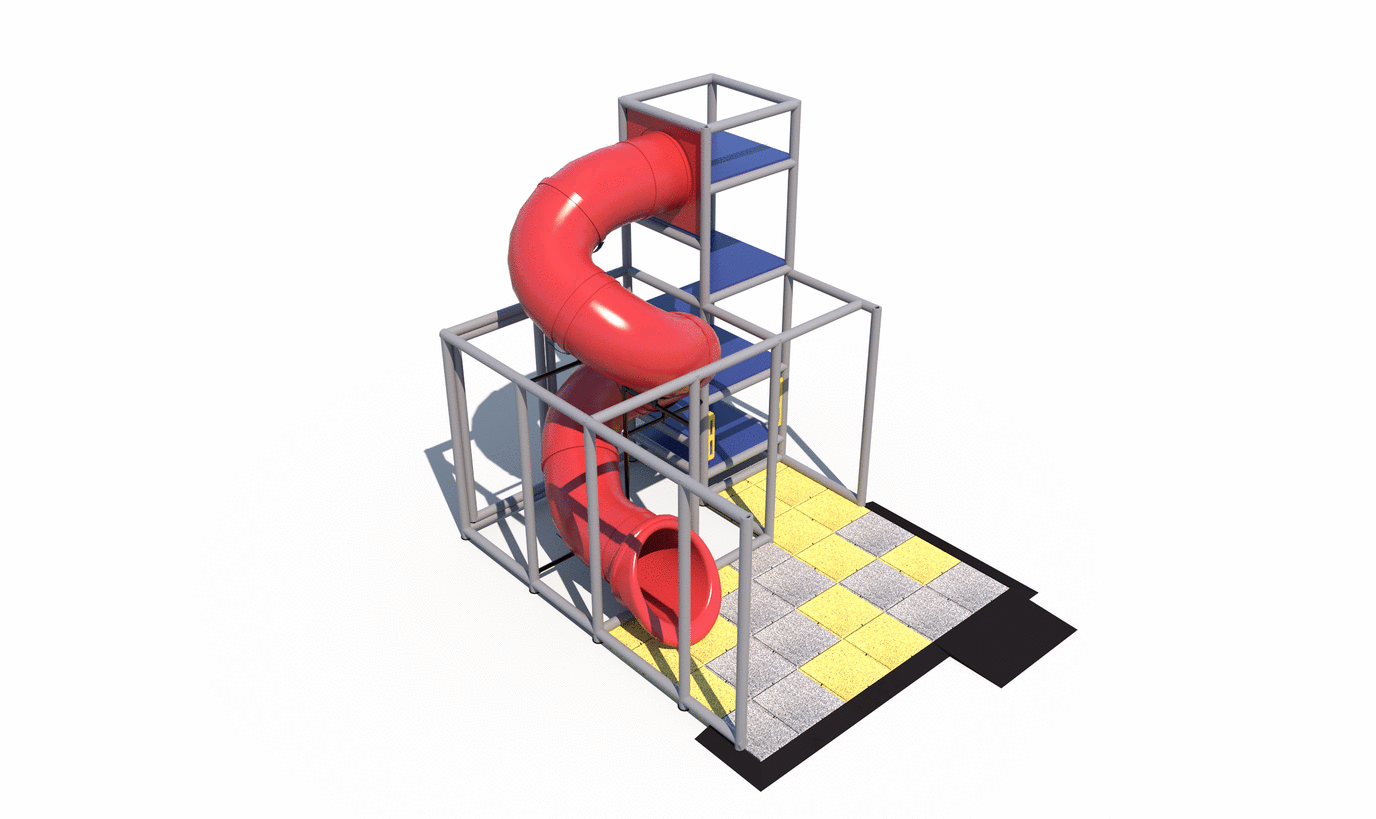 Spiral Summit Indoor Playground - IP23134 Indoor Commercial Playground  Indoor Playgrounds Playgrounds Etc