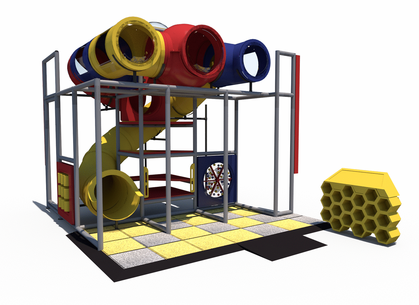 Explorers Hub Indoor Playground - IP23102 Commercial Indoor Playground  Indoor Playgrounds Playgrounds Etc