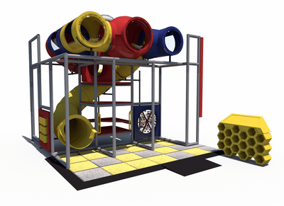 Explorers Hub Indoor Playground - IP23102 Commercial Indoor Playground  Indoor Playgrounds Playgrounds Etc