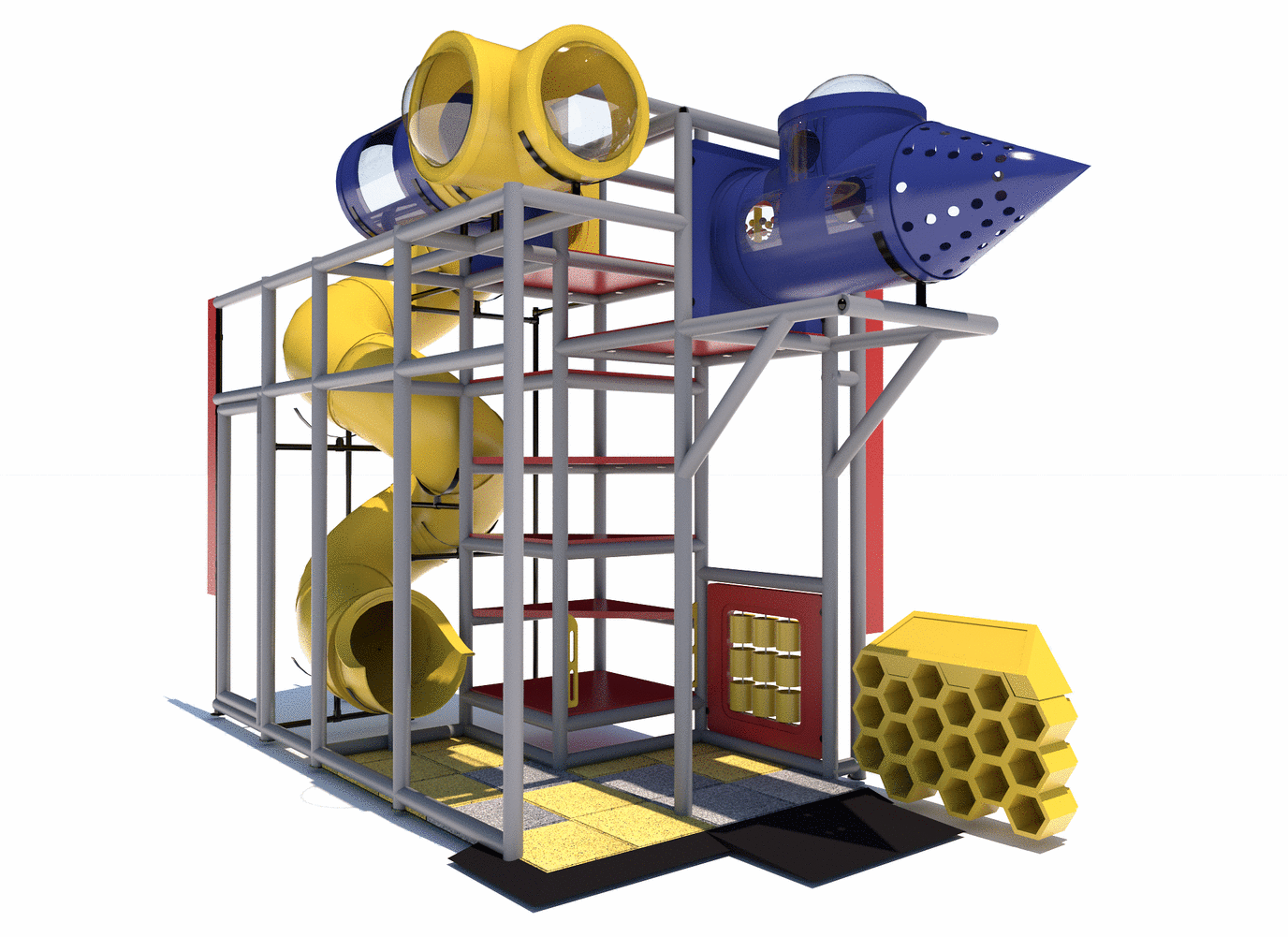 Deep Sea Climber Indoor Playground - IP23103 Commercial Indoor Playground  Indoor Playgrounds Playgrounds Etc