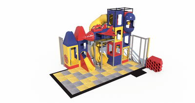 Skyport Indoor Playground - IP23118 Commercial Indoor Playground  Indoor Playgrounds Playgrounds Etc