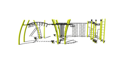 Summit Challenge Course - PS5-71364 Active Outdoor Playground  Outdoor Playgrounds Playgrounds Etc