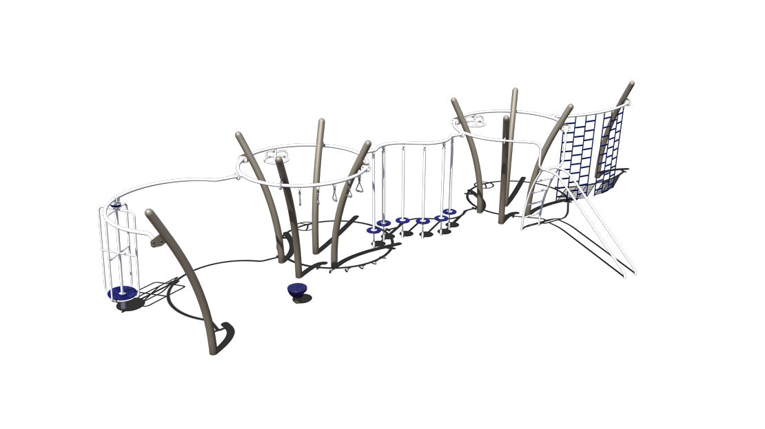 Apex Obstacle Course - PA5-72175 Active Outdoor Playground  Outdoor Playgrounds Playgrounds Etc