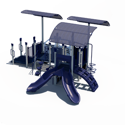 Police Cruiser Themed Outdoor Playground - SRPFX-50333-001  Themed Outdoor Playgrounds Playgrounds Etc