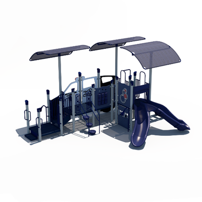 Police Cruiser Themed Outdoor Playground - SRPFX-50333-001  Themed Outdoor Playgrounds Playgrounds Etc