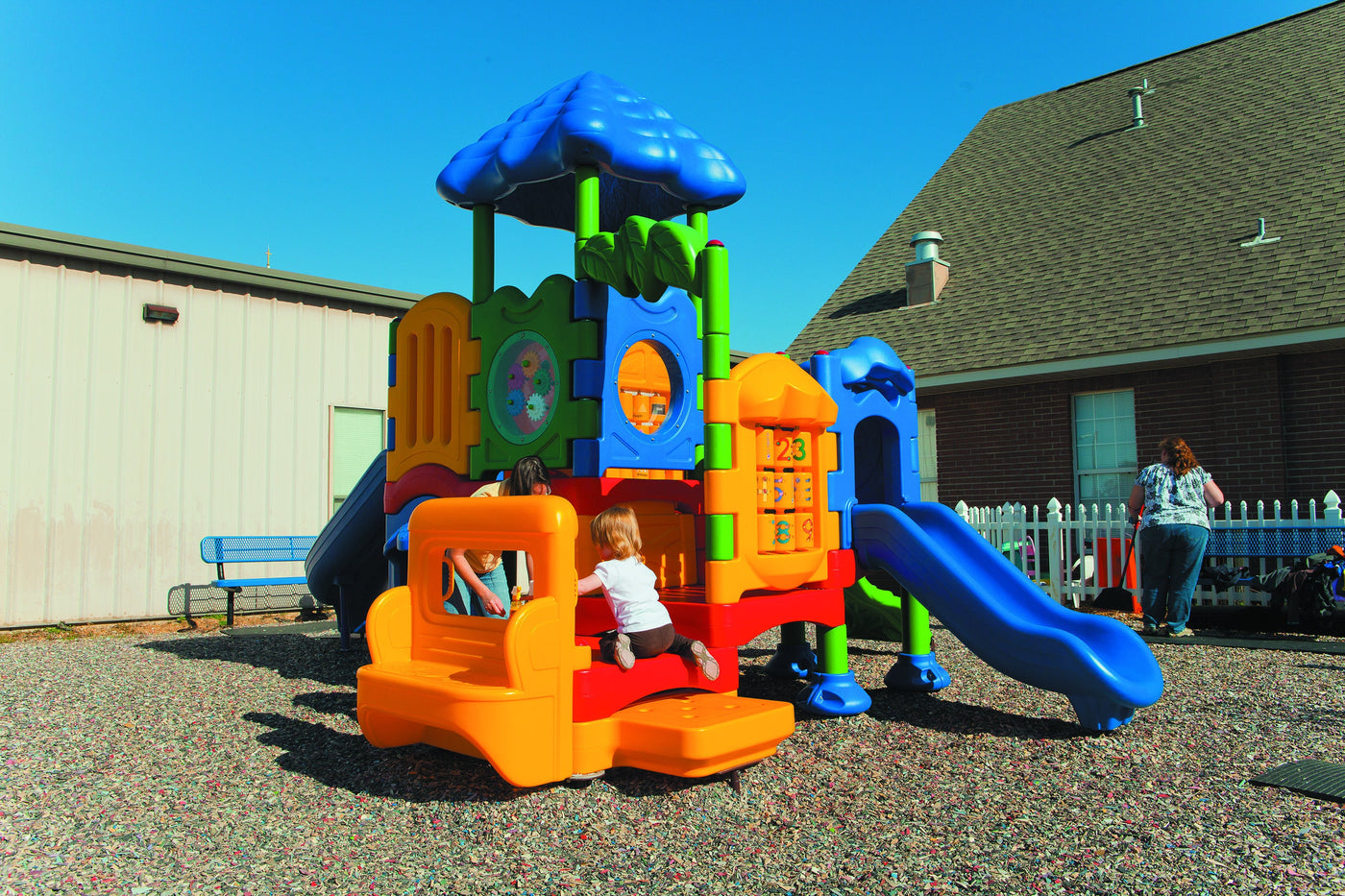 Discovery Range Outdoor Preschool Playground  Preschool Playground Playgrounds Etc
