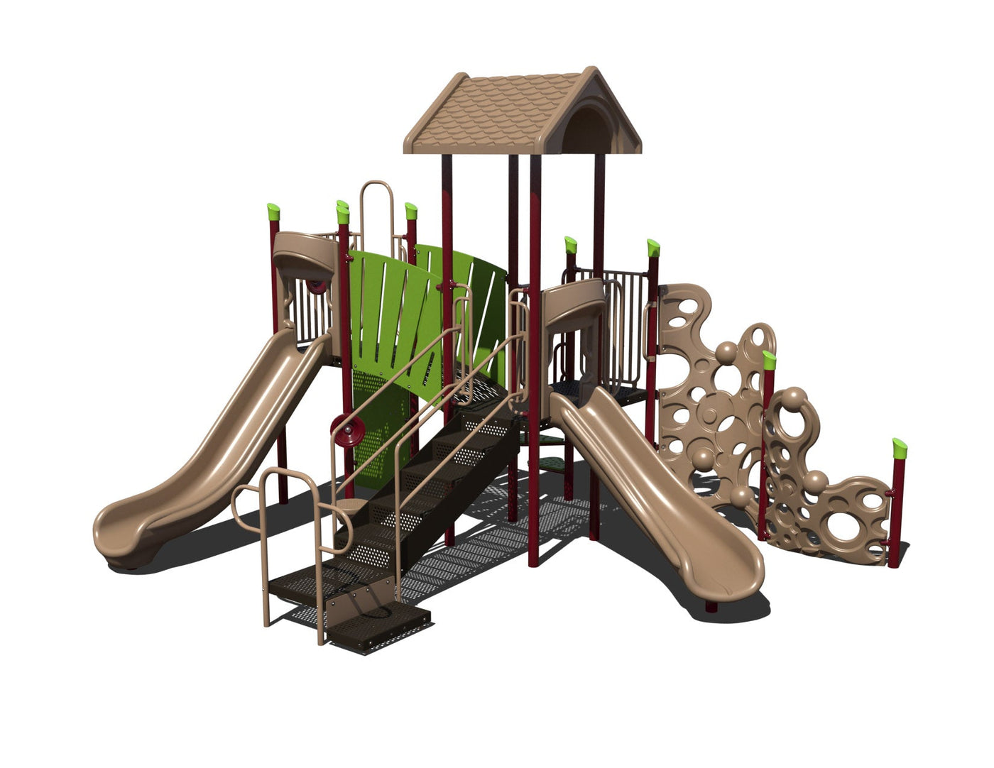 Limeberry Summit Quick Ship Outdoor Playground  Outdoor Playgrounds Playgrounds Etc