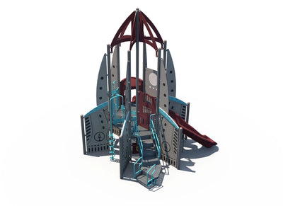 Galaxy Quest Space Themed Outdoor Playground - FX5-SPC-512-0058  Outdoor Playgrounds Playgrounds Etc