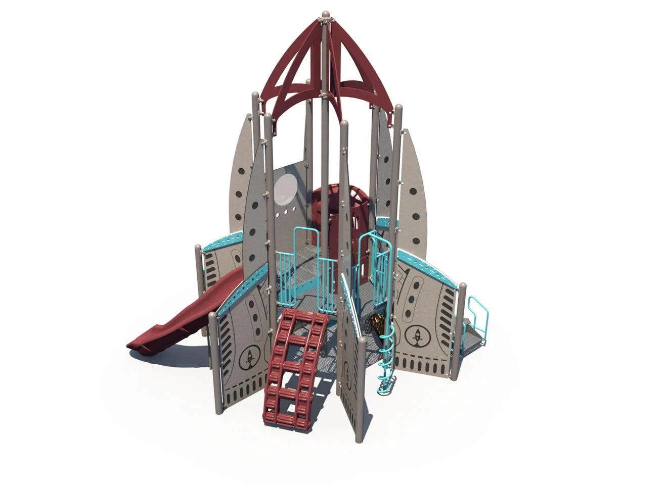 Galaxy Quest Space Themed Outdoor Playground - FX5-SPC-512-0058  Outdoor Playgrounds Playgrounds Etc