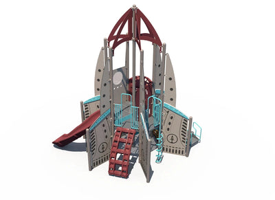 Galaxy Quest Space Themed Outdoor Playground - FX5-SPC-512-0058  Outdoor Playgrounds Playgrounds Etc