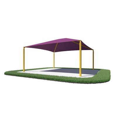 Square Hip Shades - Commercial Shade Structures  Hip Shades Playgrounds Etc