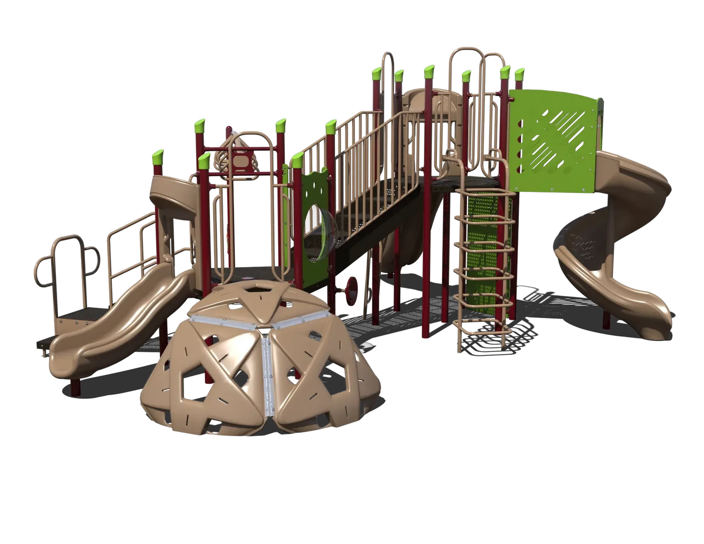 Cedar Quest Quick Ship Outdoor Playground - PS3-72338  Outdoor Playgrounds Playgrounds Etc