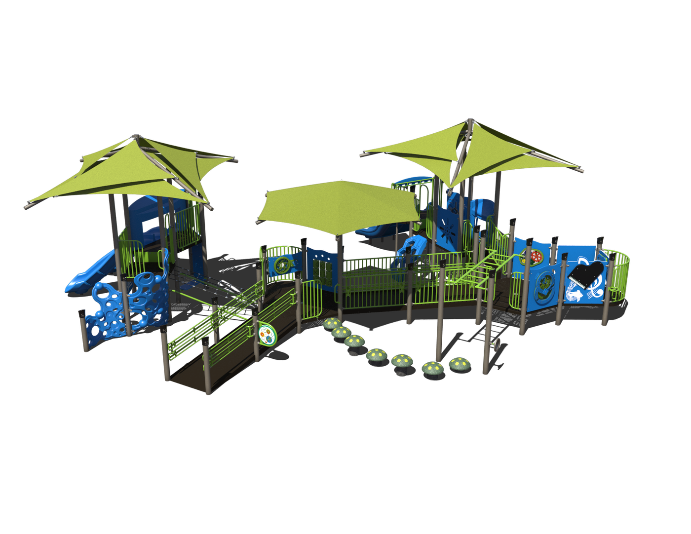 Canopy Quest Playground - PS5-73088 Outdoor Playground  Outdoor Playgrounds Playgrounds Etc