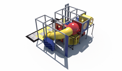 Cosmo Crawl Indoor Playground - IP23124 Indoor Commercial Playground  Indoor Playgrounds Playgrounds Etc
