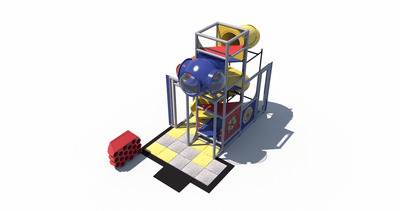 Spiral Explorer Indoor Playground - IP23126 Indoor Commercial Playground  Indoor Playgrounds Playgrounds Etc