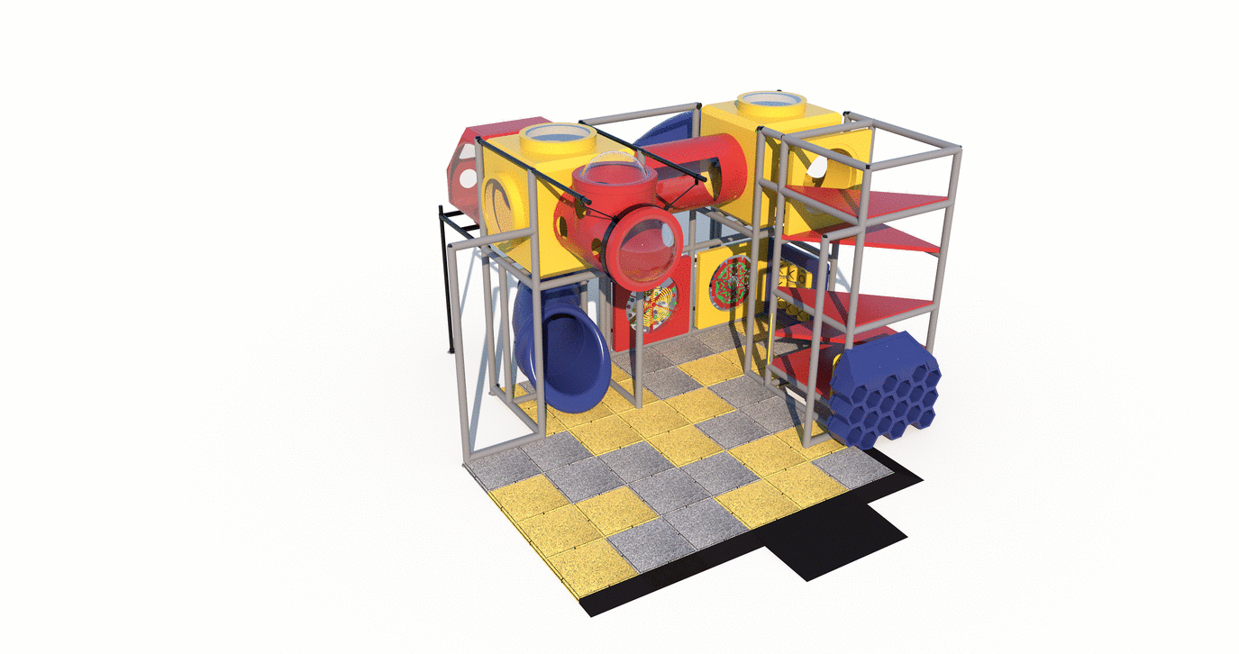 Turbo Trek Indoor Playground - IP23119 Indoor Commercial Playground  Indoor Playgrounds Playgrounds Etc