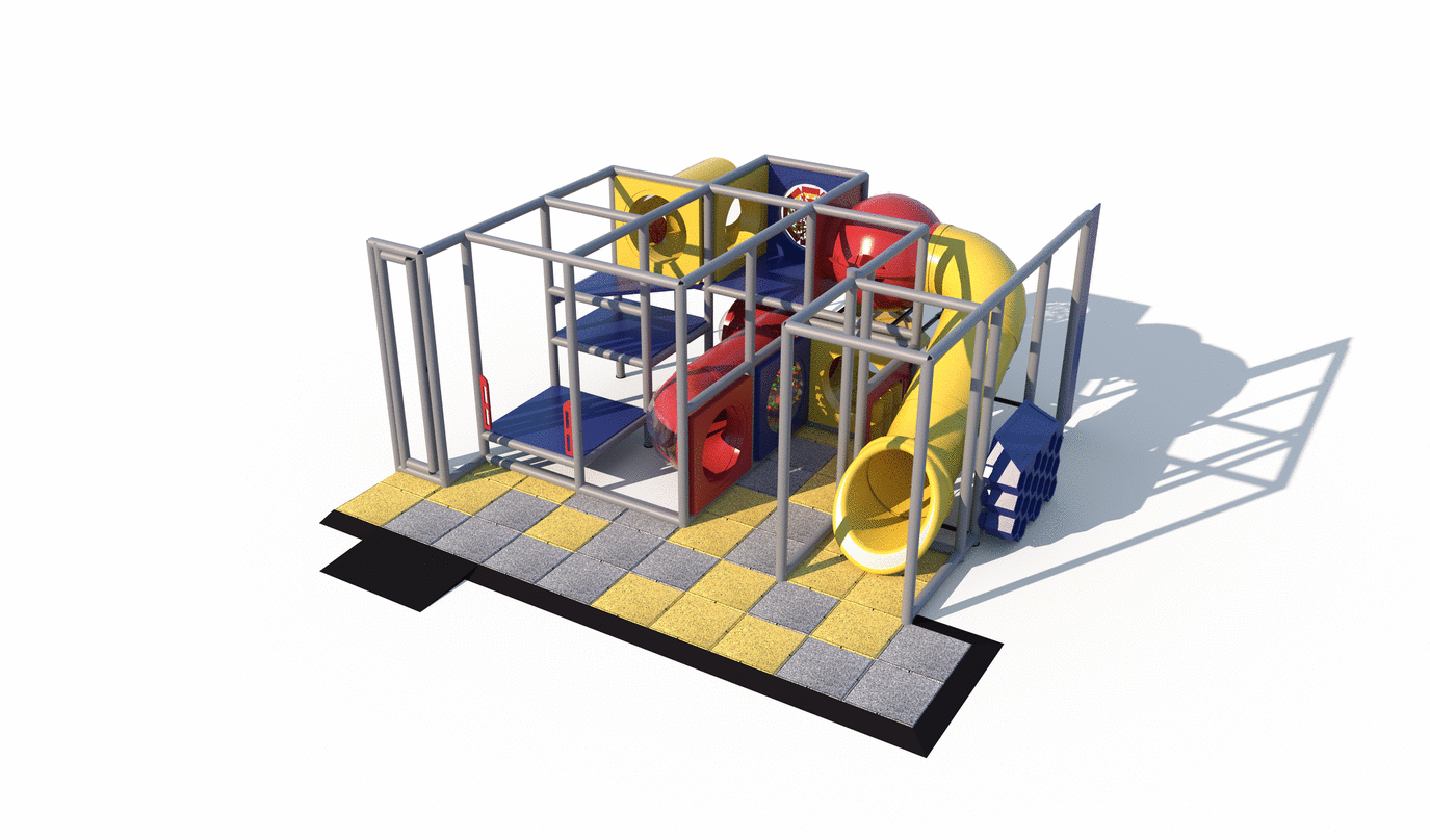 Cosmo Crawl Indoor Playground - IP23124 Indoor Commercial Playground  Indoor Playgrounds Playgrounds Etc