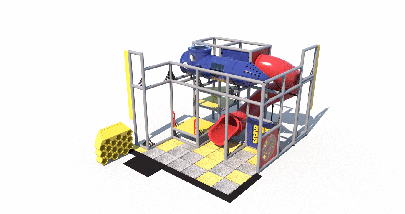 Submarine Station Indoor Playground - IP23101 Commercial Indoor Playground  Indoor Playgrounds Playgrounds Etc