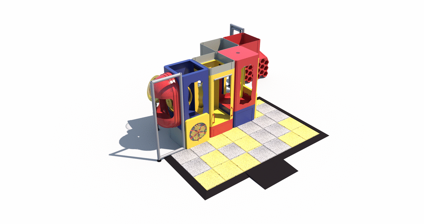 Hideaway Indoor Playground - IP23110 Commercial Indoor Playground  Indoor Playgrounds Playgrounds Etc