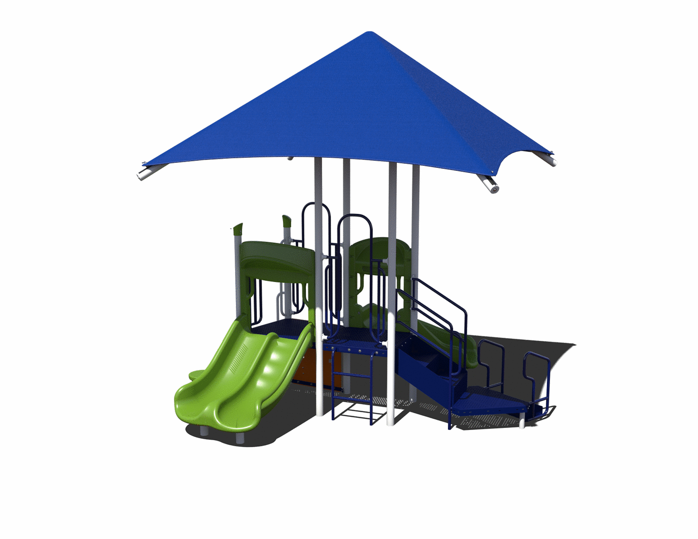 TotLot Retreat Outdoor Playground - PS3-72306  Outdoor Playgrounds Playgrounds Etc