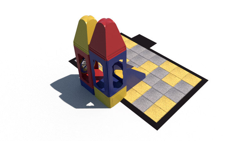 Tot Cube Indoor Playground - IP23112 Indoor Commercial Playground  Indoor Playgrounds Playgrounds Etc