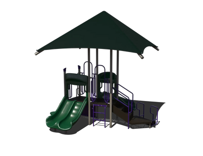 TotLot Retreat Outdoor Playground - PS3-72306  Outdoor Playgrounds Playgrounds Etc