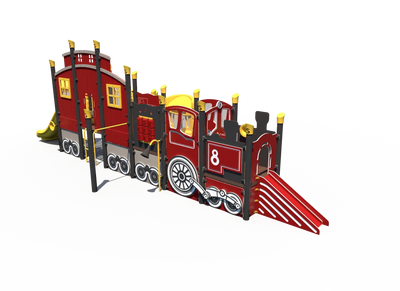 Train Themed Outdoor Playground  Outdoor Playgrounds Playgrounds Etc