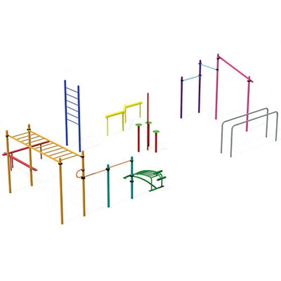 10 Station Playground Workout Equipment  Workout Playgrounds Etc