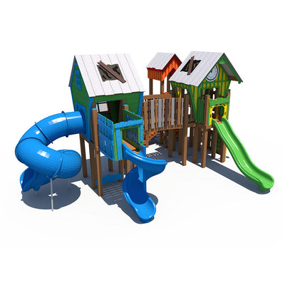 Cottage Themed Outdoor Playground