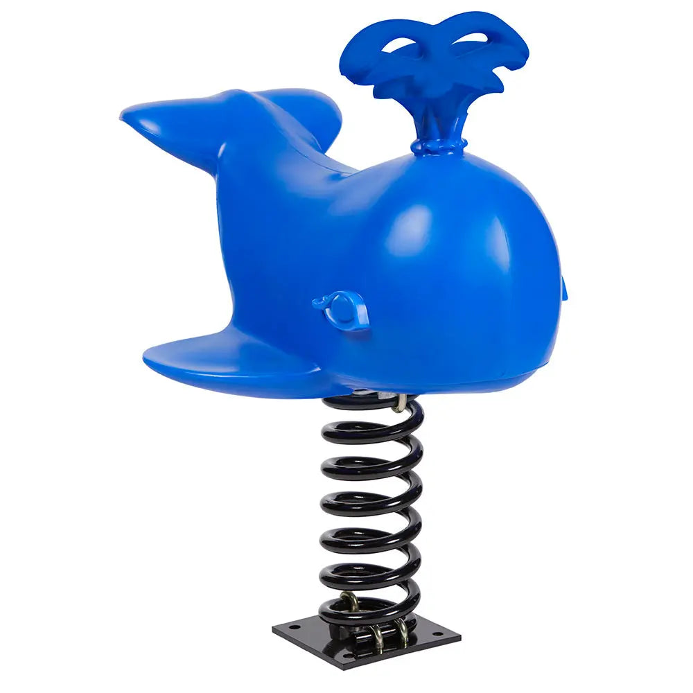 Wally the Whale Spring Rider  Independent Play Playgrounds Etc